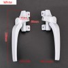 1x Window Handle Locking Double Glazing Universal Espag Window Handle,