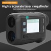 Laser Golf Rangefinder Voice Broadcast 656 Yards 6.5X Magnification Golf