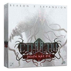 CMON Cthulu: Death May Die Season 2 Board Game Expansion - New Horrors & Heroes! Cooperative Mystery for Kids & Adults, Ages 14+, 1-5 Players, 90-120 Minute Playtime