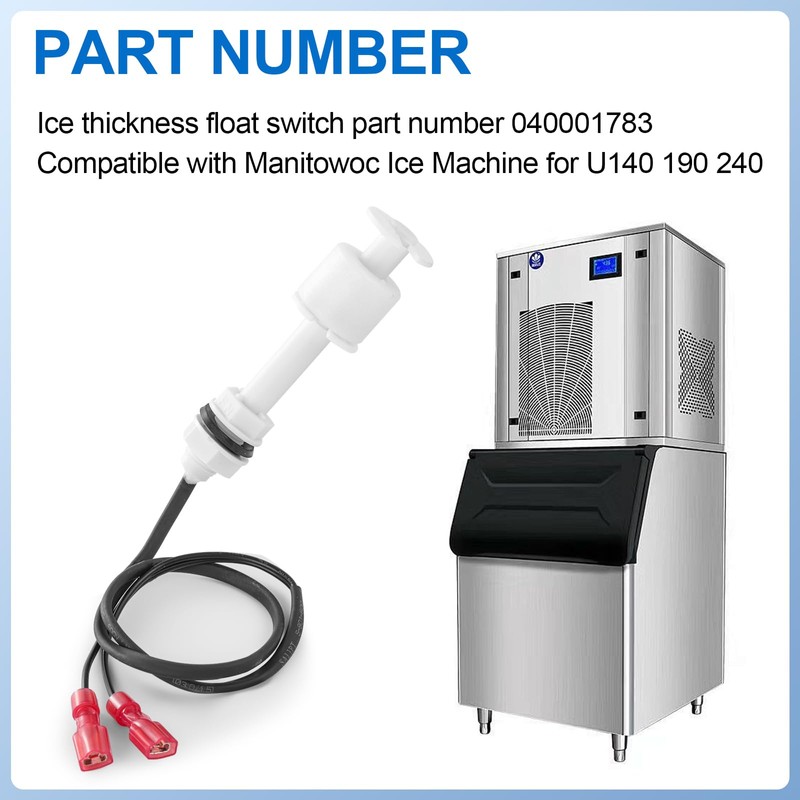 Ice Thickness Float Switch 040001783 Compatible with Manitowoc Ice Machine