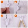 tonyg-p 60 Pack Non-Trace Picture Hooks for Hard Wall, Multi