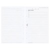 Mini 6 Size Free Daily Memo Notebook Refill 1597-100