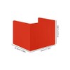 4 Pack Desk Divider Privacy Panel,Privacy Screen Stand,Desk Privacy Divider,Barrier