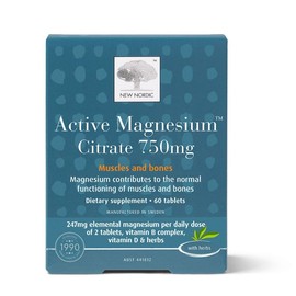 New Nordic Active Magnesium Citrate Tab X 60