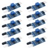 Hailege 10pcs IR Infrared Obstacle Avoidance Sensor Module LM393 3-Wire