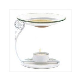 Dandelion Flower Scent Fragrance Oil Warmer Decanter