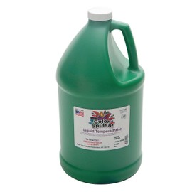 S&S Worldwide Green Color Splash Tempera Paint Gallon