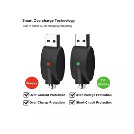 5-1-0 USB Smart Charger, USB Charger with Over-Charge Protection (2 Piece)