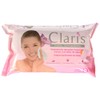 Claris Toallitas Humedas Desmaquillantes, Paquete con 40 piezas