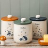 Price & Kensington Ceramic Coffee Jar Woodland Airtight Lid Acorn