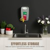 KICHLY Plastic Bags Holder, Durable Grocery Plastics Dispenser, Storage Organizer