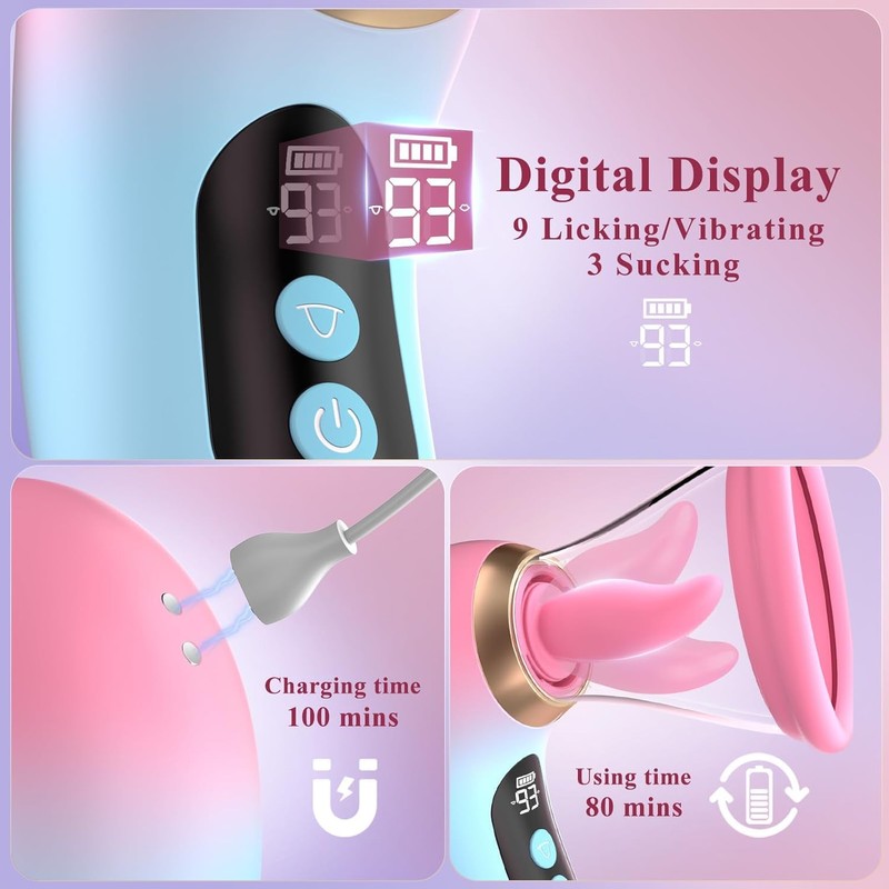 New APP Women Massager, 12x Modes Massage, Waterproof Pink