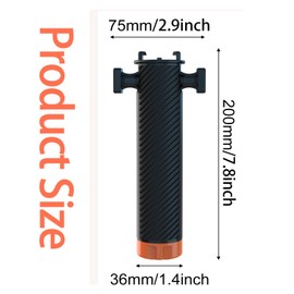 HoneTeek Floating Hand Grip, Waterproof Handle Grip for GoPro Hero 12, 11, 10, 9, 8, 7, 6, 5, 4, 3+ Session Camera, Handle Mount Accessories Kit for insta360 Action4/3, GoPro Accessories Grip Stick