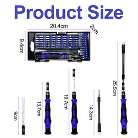 Absyrony 62 in 1 Screwdriver Set, Screwdriver Set, Precision Screwdriver Set, Precision Screwdriver, Precision Screwdriver Set, Precision Screwdriver Bit, Repair Tool