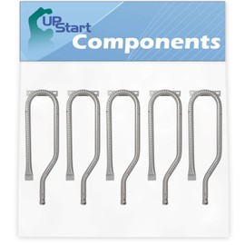 UpStart Components 5-Pack BBQ Gas Grill Tube Burner Replacement Parts for Nexgrill 720-0584A - Compatible Barbeque 15 3/4" Stainless Steel Pipe Burners