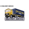 Dulton 118-336C Miscellaneous Goods, Dalton Patch, Delivery Service, Width 3.9