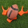 Soulchen 6 Pcs Football Style Kicking Tee Rugby Ball Display