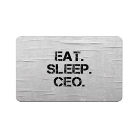 Makoroni - EAT SLEEP EAT SLEEP CEO 2"x3" Novelty Humor Gift Refrigerator Magnet, DesU79