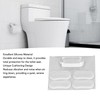 20PCS Toilet Lid Bumper Transparent Silicone Toilet Lid Bidet Replacement