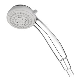 Schläfer | 8196000 Köln-3 Hand Shower Head 3 Jet Anti-Limescale Shower Head Chrome Made in Germany Shower Head Silver Water Saving Rain Shower and Massage Function