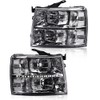 CNNELL LED Headlights Assembly Compatible with 2007 2008 2009 2010