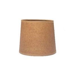 Upgradelights Oiled Parchment 6 Inch Tapered Drum Clip On Chandelier Shade 5x6x5