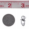 Unbranded Sterling Silver, S Hook,2 pcs, 18x9mm, Clasps, Wholesale