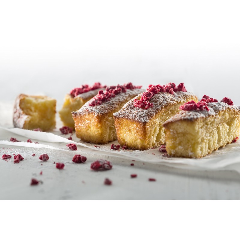 Lékué Mini-Kuchenbackform, Silikon, schwarz, 9 Mulden, 1 Stück