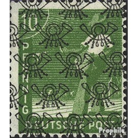 Prophila Collection Bizone (Allied Occupation) 39II Mint NH ** MNH 1948 Post Squirrel (Mesh Print) (Stamps for Collectors)