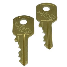SafeCo Brands Replacement File Cabinet Keys for Series S100 - S150. 2-Keys from Your Code (S112)