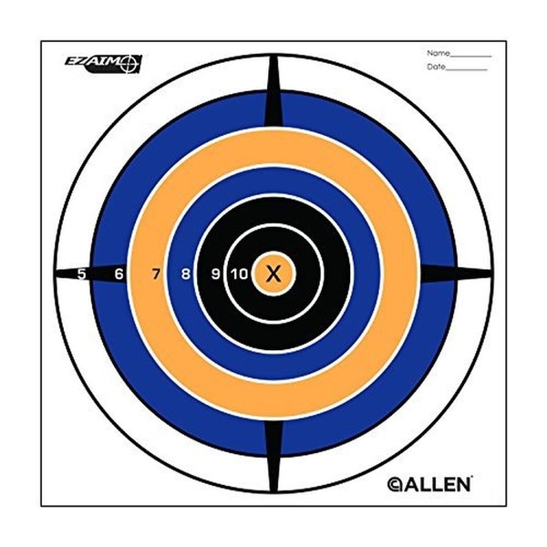 Allen EZ Aim Bullseye Target (Pack of 12)
