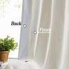 Ivory Full Blackout Pinch Pleat Curtain Panel 84 Inches Long