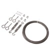 Strings Light Hanging Kit Stainless Steel PVC Coating Turnbuckle Wire
