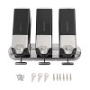 Bathroom Shower Soap shampoo conditioner dispenser organizer 3 bottle wall