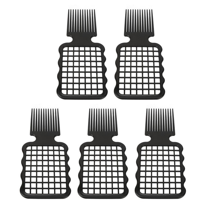 5pcs Twist Combs Ergonomic Perm Curling Hair Dreadlocks Twist Combs