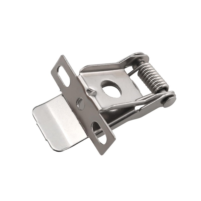 ZZHXSM 10PCS 3-Hole Strong Spring Clips with Bracket Flat Panel