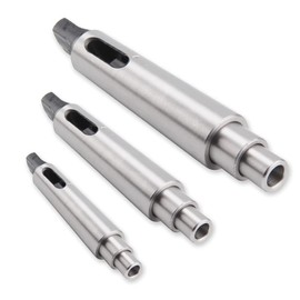 KingSaid Morse Taper Reducing Sleeves Conical Sleeve Drill Chuck Holder Taper Mandrel Adapter Set MK4 MK3 MK2 MK1 for Rotary Milling Set of 3