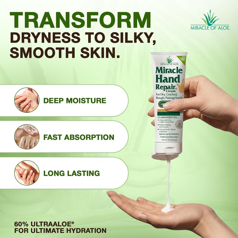 Miracle of Aloe 's Miracle Crema reparadora de manos