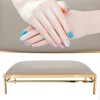 Professional Nail Art Hand Cushion, PU Leather Manicure Armrest Cushion