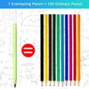 Ourdort Eternal Pencil, Pack of 6 Eternal Pencils, Portable Everlasting