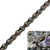 10 Pairs of Bicycle Chain, Links, Unisex Chain Clasp, Black