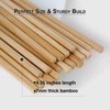 Sugormek 50 Pairs 9.25 inches x 7mm Individually Wrapped Reusable