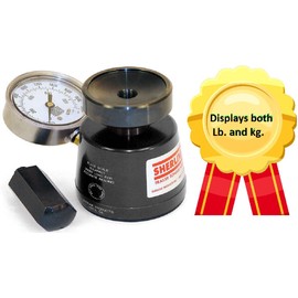 Sherline (5780) Trailer Hydraulic Tongue Weight Scale Displays Both 0-2000 Lb. and 0-900 Kg. LM-2000S Very Stable!