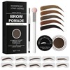 Eyebrow Stamp Stencil Kit - for Waterproof Eyebrows Makeup, Eyebrow