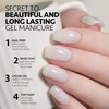 GAOY Jelly Gel Nail Polish, 16ml Sheer Translucent Soak Off
