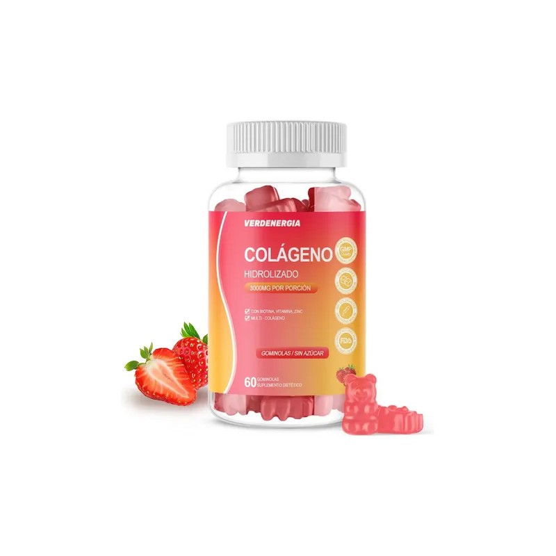 Gomitas Colágeno Hidrolizado Puro Tipo I Ii Iii V Y