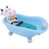 PRETYZOOM Cute Plastic Soap Dish Soap Boxes Funny Animal Cow