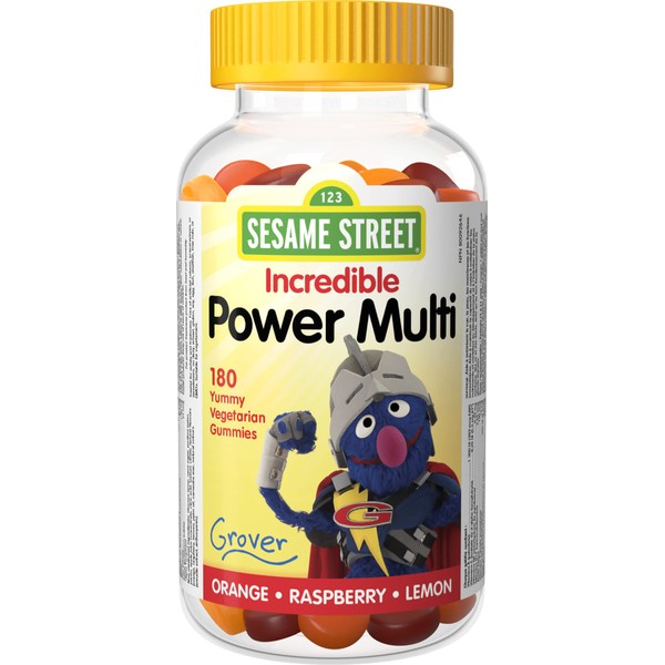 Webber Naturals Sesame Street Incredible Power Multi Kids Gummy by