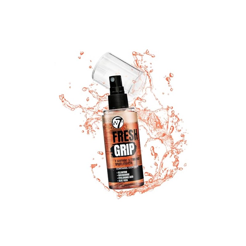 W7 Fresh Grip Soothing Setting Spray - Hydrating Bi-Phase Formula