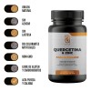 Quercetina + Zinc + Bromelina 60 Cápsulas Sabor Sin Sabor